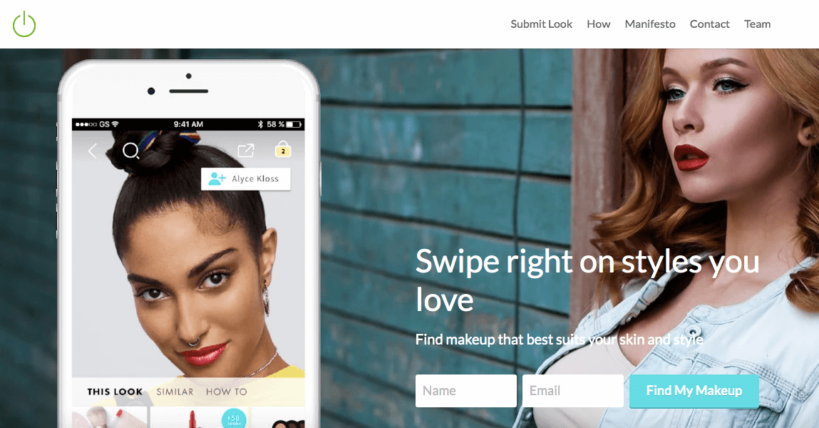 A website built on Strikingly that allows you to select personalized makeup for yourself A website built on Strikingly that allows you to select personalized makeup for yourself